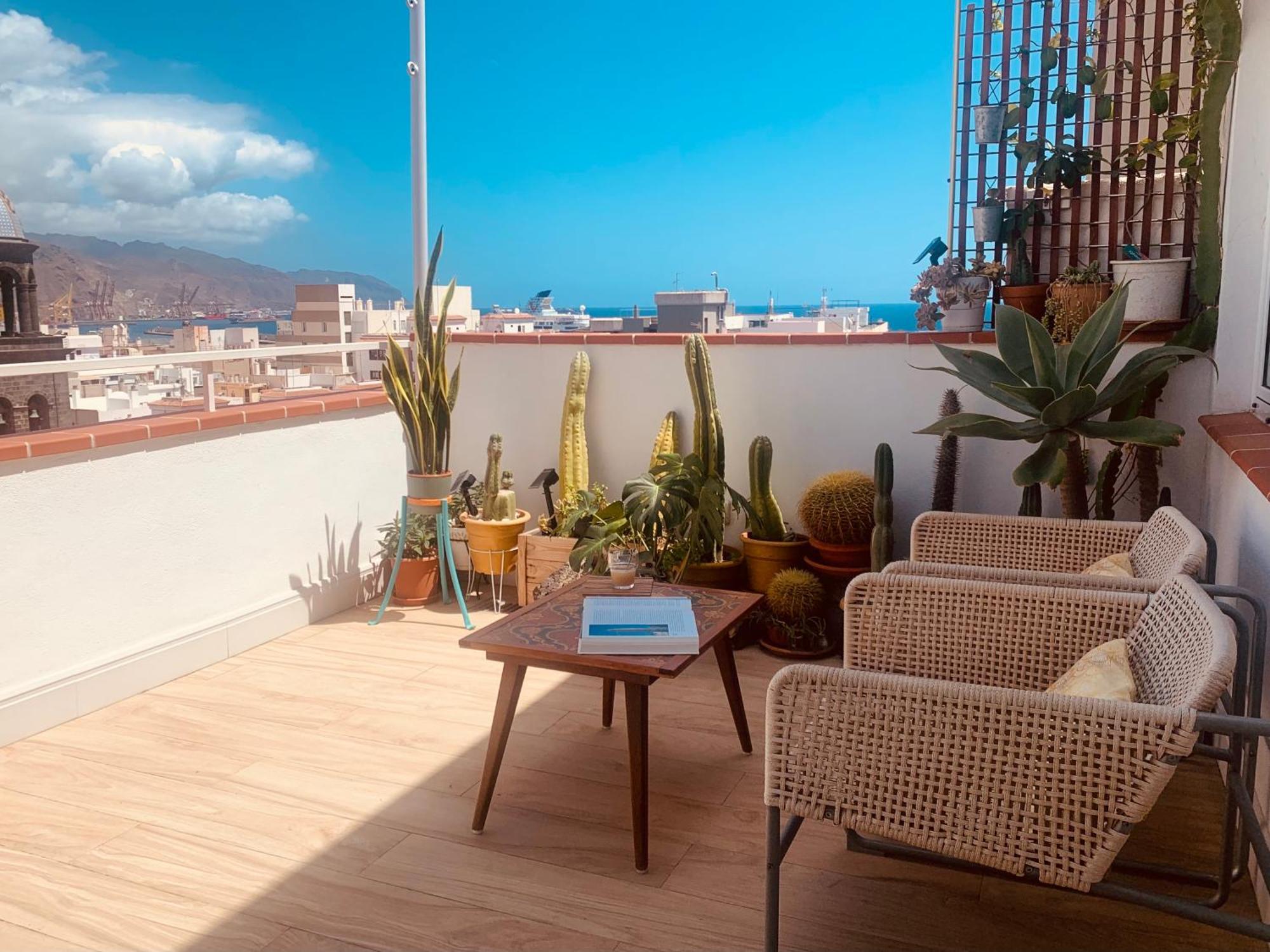 Апартаменти Atico Con Terraza, Vistas Panoramicas Y Parking Санта-Крус-де-Тенеріфе Екстер'єр фото